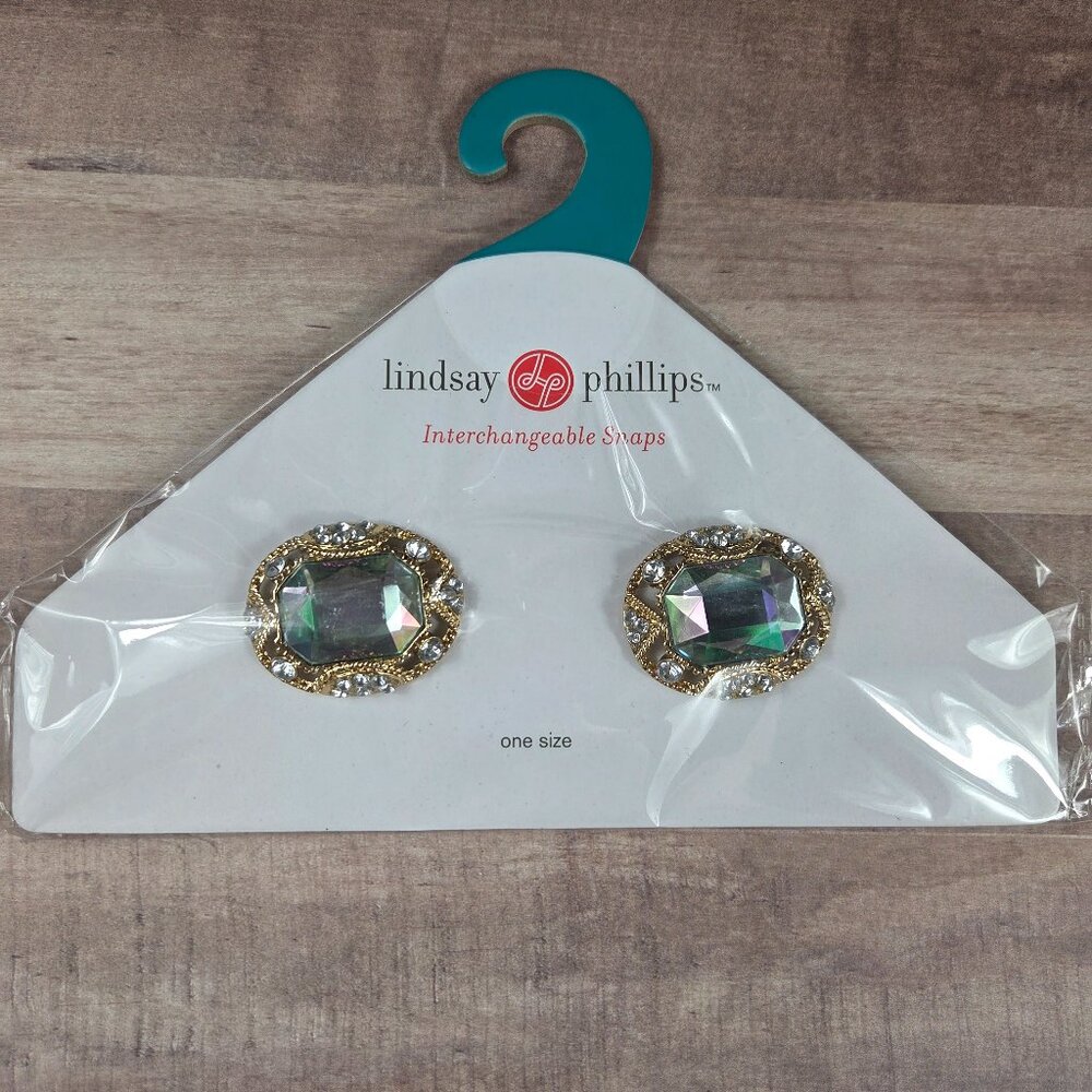Lindsay Phillips Princess Rhinestone Snaps - Picture 2 of 5